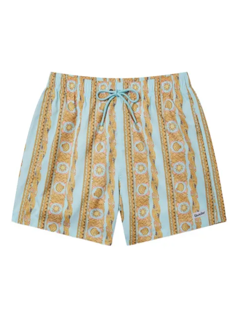 Boardies graphic-print swim shorts Blue BSP485