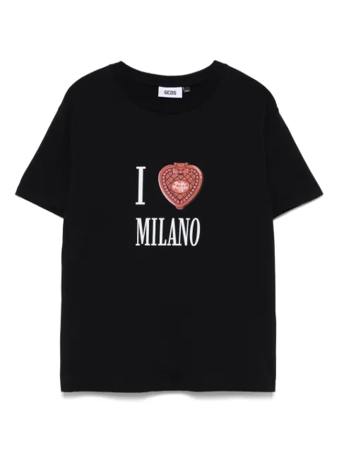 GCDS x Polly Pocket Milano T-shirt Black B1MM2304JH9