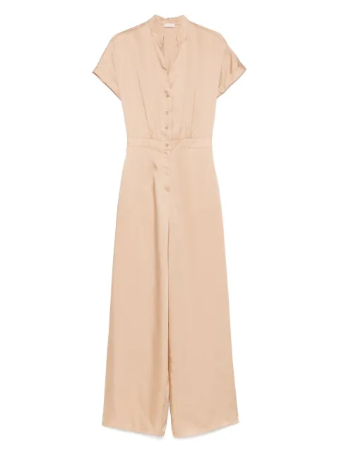 LIU JO satin jumpsuit Neutrals WA5177T5973