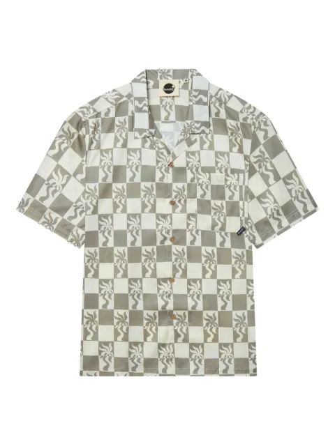 Boardies graphic-print shirt Green BSS804