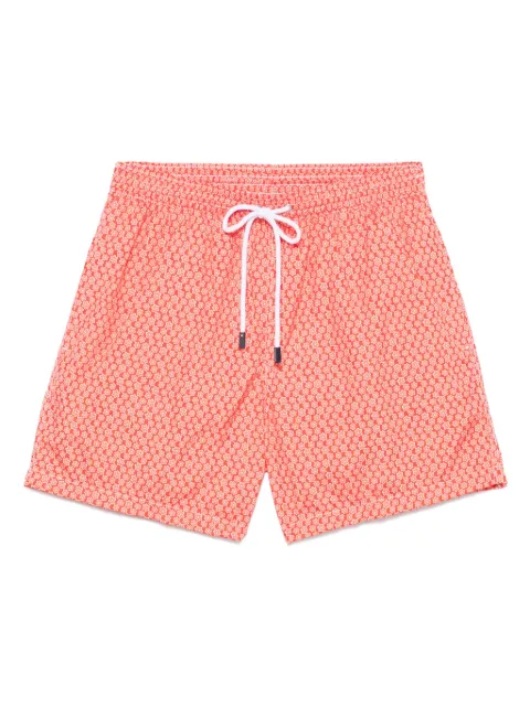 Barba printed swim shorts Red ENEA48611