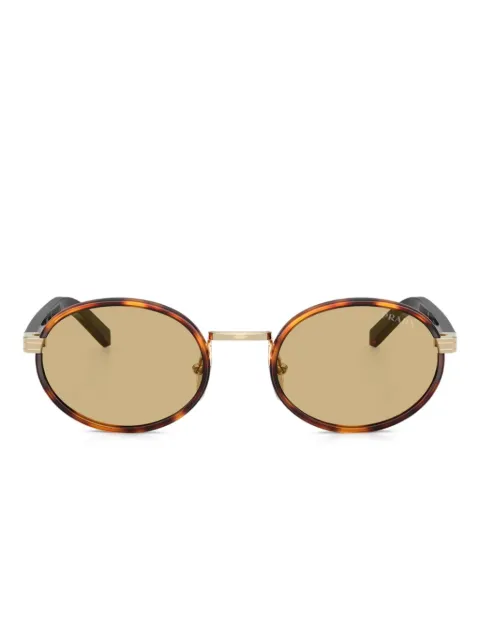 Prada Eyewear PRB56S oval-frame sunglasses Brown PRB56S
