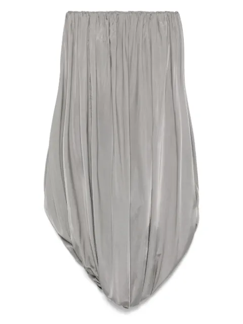 The Attico draped mini dress Grey 250WCA00380VVV090AA