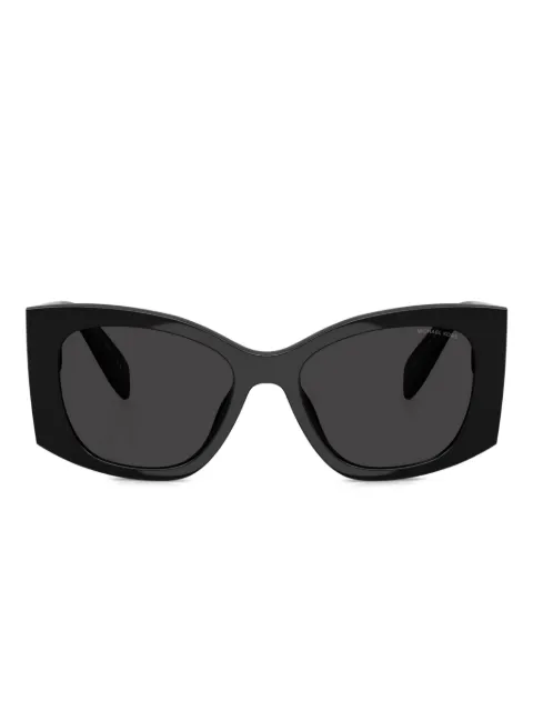 Michael Kors logo-plaque sunglasses Black MK2244U