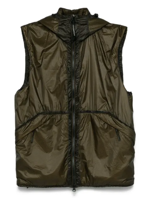 C.P. Company Nada shell vest Brown 18CMVE032A006099U