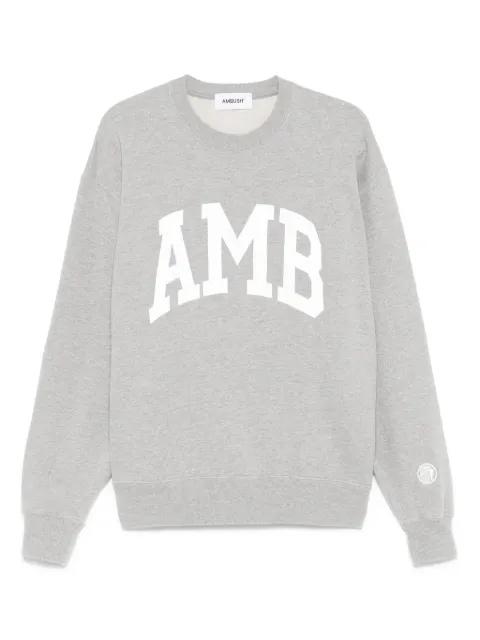 AMBUSH Amb Graphic sweatshirt Grey 12115332