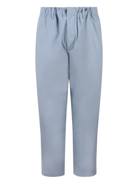 Low Brand cotton straight-leg trousers Blue L1PSS256914