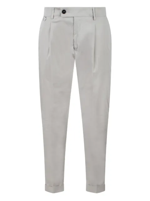 Low Brand pleat-detail trousers Grey L1PSS256900