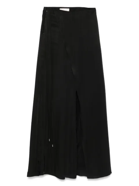 Blumarine satin trousers Black P544P080A