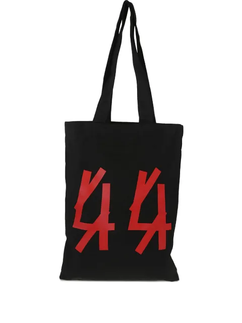 44 LABEL GROUP Concrete tote bag Black B0030598FA305