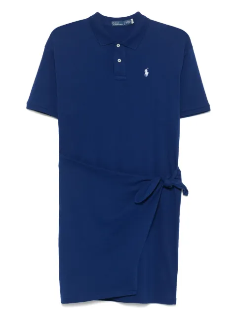 Polo Ralph Lauren draped-panel mini dress Blue 211A88516001