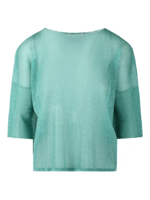 Circus Hotel round neck t-shirt Green H5SB03