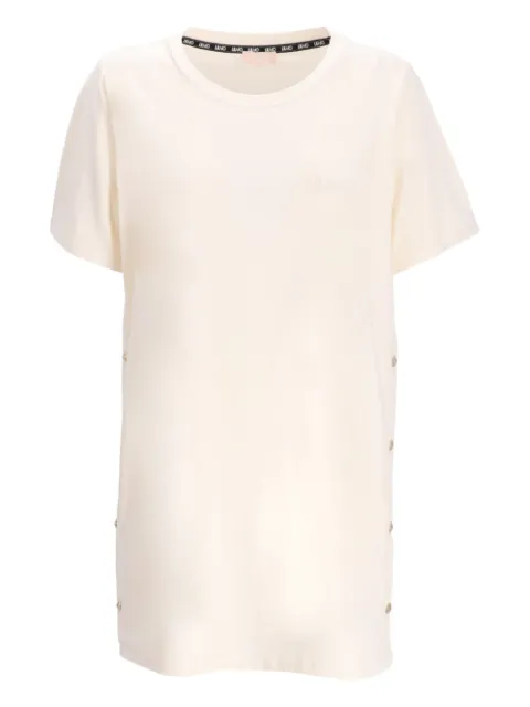 LIU JO button-up T-shirt White TA5255JS088