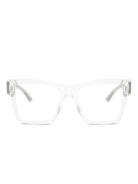 Dolce & Gabbana Eyewear cat-eye frame glasses White DG3411