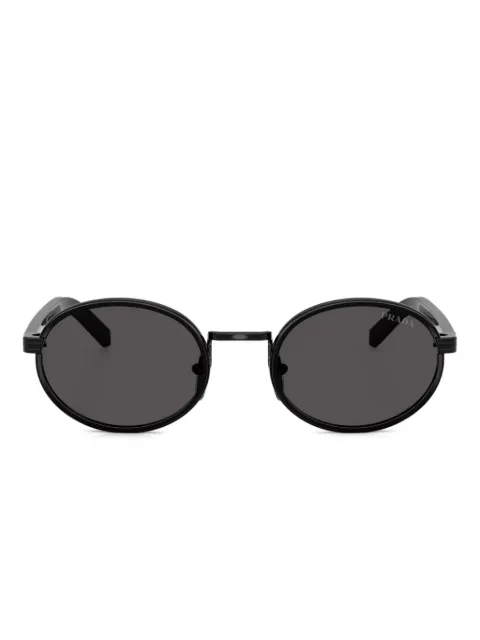 Prada Eyewear logo-engraved sunglasses Black PRB56S