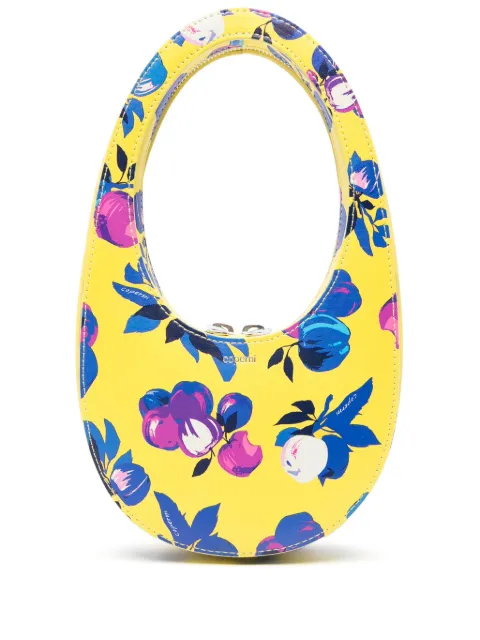 Coperni mini Swipe tote bag Yellow COPBA01BISF6037