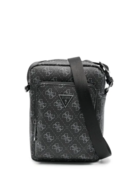 GUESS USA monogram messenger bag Black HMEVZLP3163