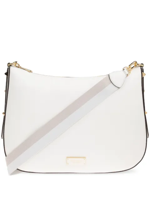 Kate Spade logo-plaque shoulder bag White KL677