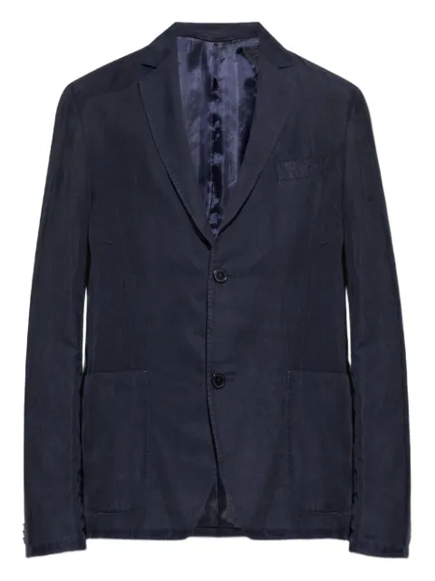 Officine Generale single-breasted blazer Blue S25MTLG409