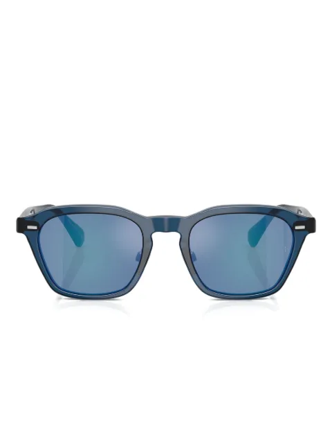 Oliver Peoples acetate square sunglasses Blue OV5593S