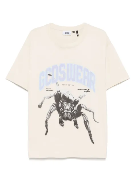 GCDS Spider T-shirt Neutrals B1CM2321JH8