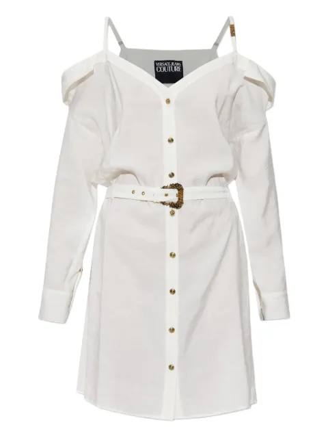 Versace Jeans Couture off-shoulder dress White 78HAO911N0433