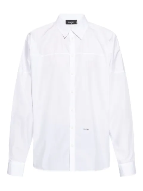 DSQUARED2 panelled shirt White S71DM0776D35222