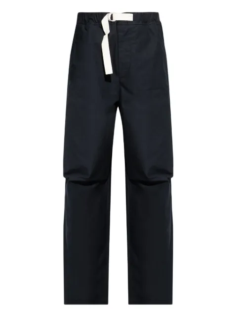 JIL SANDER+ + belted trousers Blue J47KA0268J45296