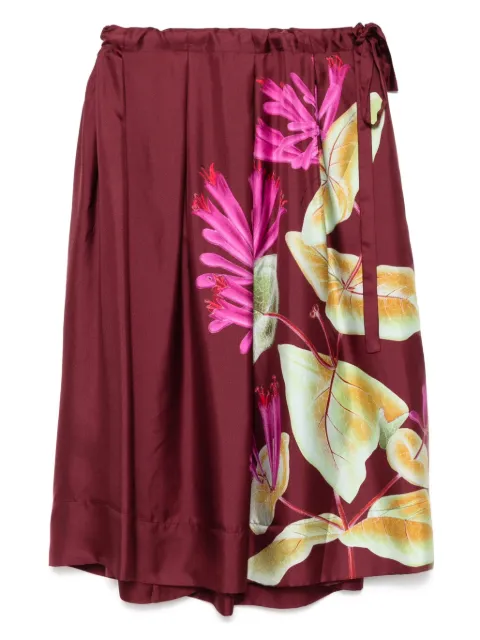 Pierre-Louis Mascia Aloe skirt Purple ALOEGOTSSGO12459