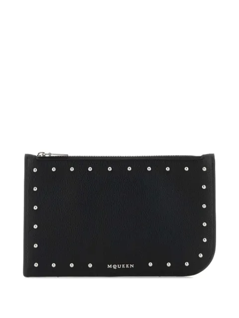 Alexander McQueen leather wallet Black 813547AXZ11