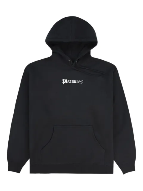 Pleasures Burn Again hoodie Black P25SP071BLK