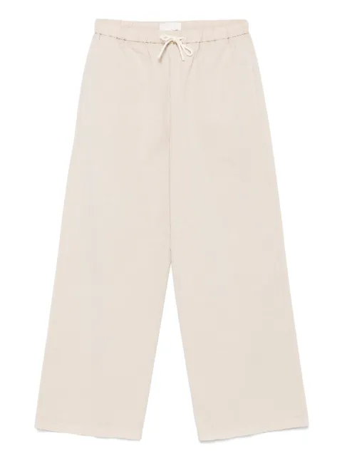 Circolo 1901 poplin trousers Neutrals FD3583