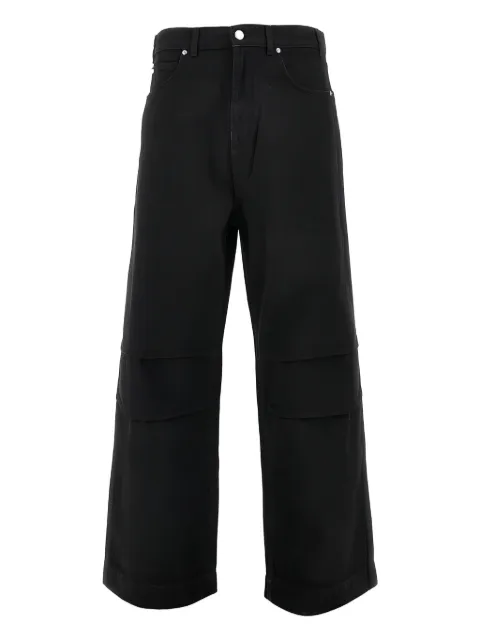 1989 STUDIO Over wide-leg jeans Black S03MCE006DEN002