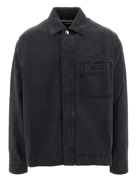 Jacquemus denim shirt Black 246DE0331523