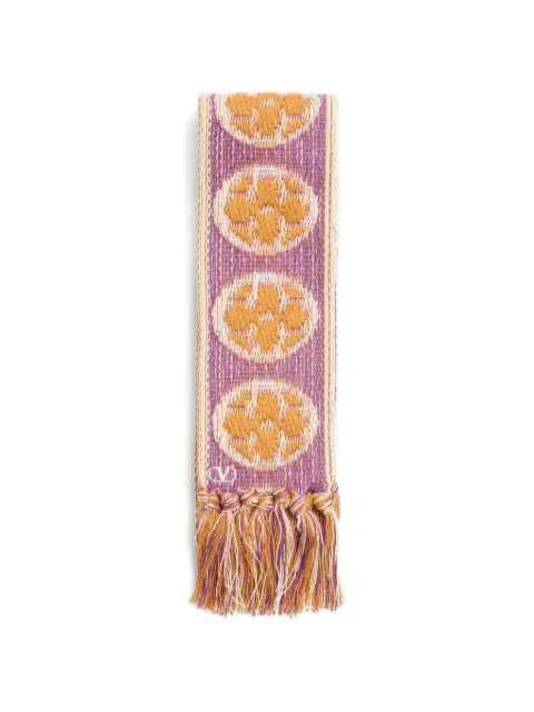 Valentino Garavani Antibes scarf Pink YEN00BAZN