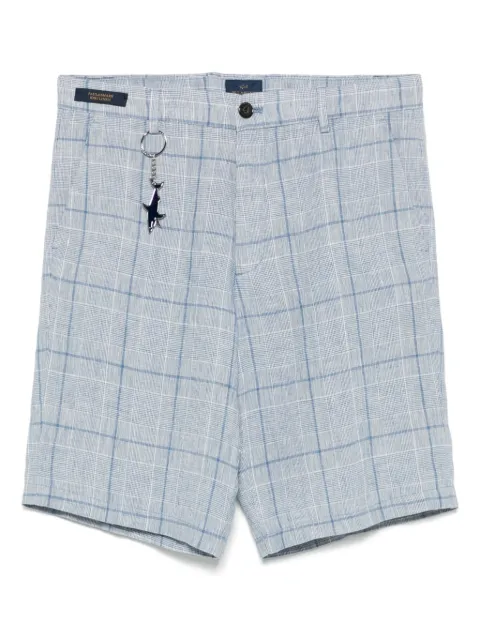 Paul & Shark linen shorts Blue 25414051