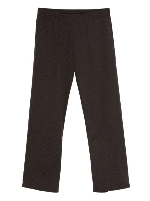 OUR LEGACY pinstripe-pattern trousers Brown M4256TT
