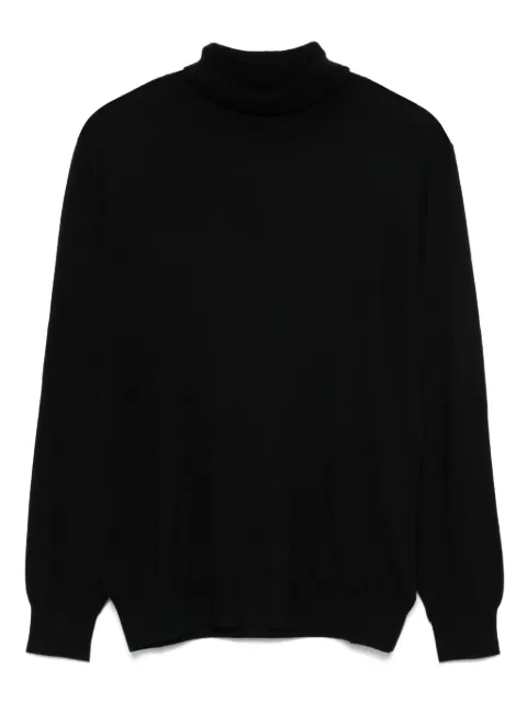 Kangra fine-knit sweater Black 700405