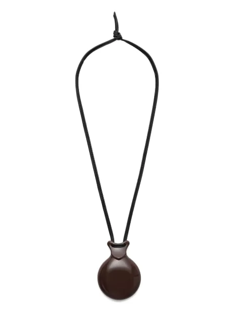 LEMAIRE castanet mirror Brown AC1082LO0031