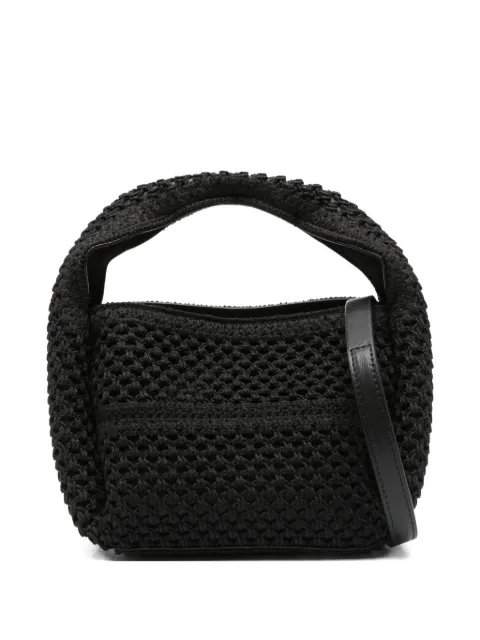 TOTEME crochet mini bag Black 253WAL0077YA0200001