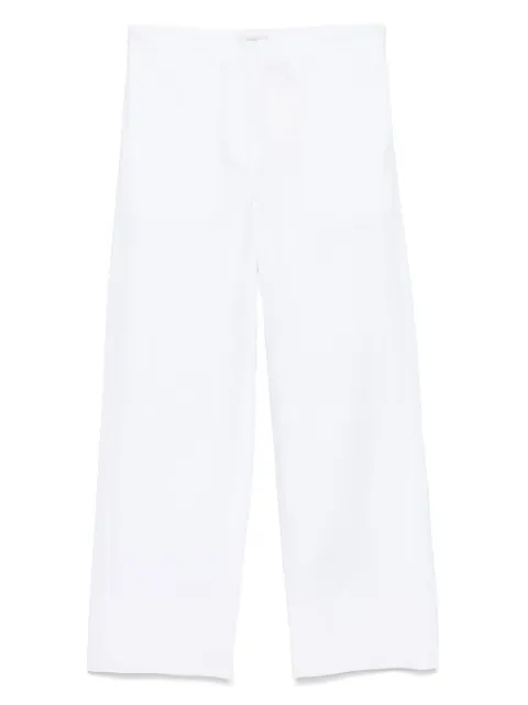 TOTEME twisted-seam trousers White 253WRB0295FB0226047