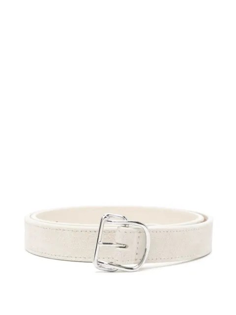 TOTEME suede belt White 253WAM0047LE0004087