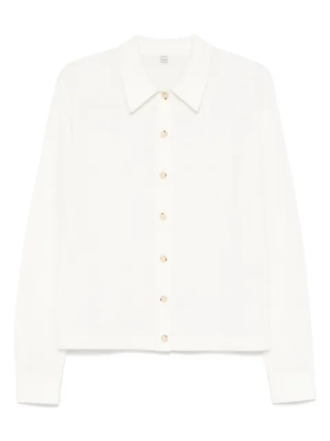 TOTEME cashmere cardigan White 243WRT0347YA0016047