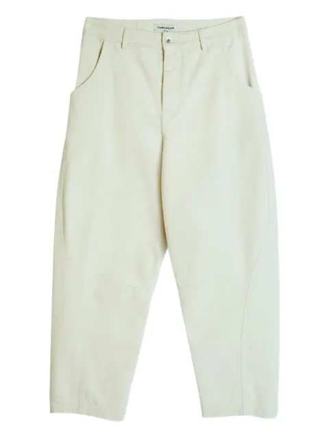 YMC twisted trousers White P4YAQ
