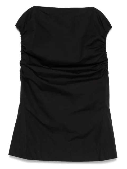 TOTEME gathered top Black 253WRT0517FB0226001
