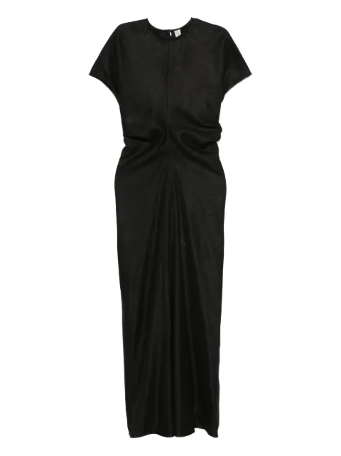 TOTEME slouch-waist maxi dress Black 253WRD1103FB0461001