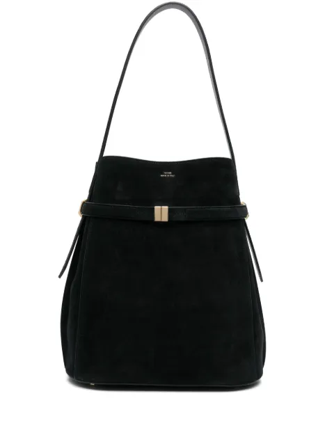 TOTEME belted bucket bag Black 253WAL0048LE0004001