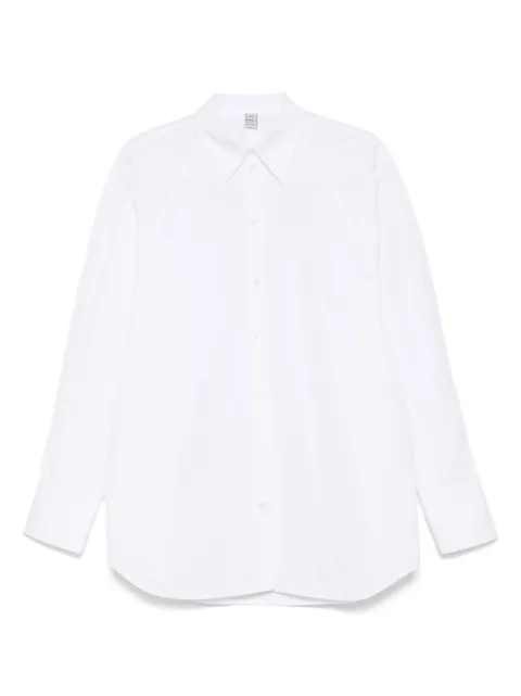 TOTEME poplin shirt White 253WRT0515FB0226047