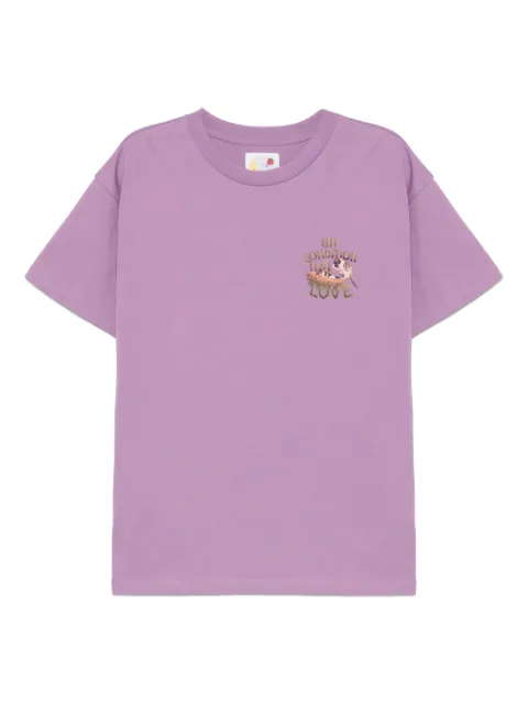 Sky High Farm graphic-print T-shirt Purple SHF01T0021