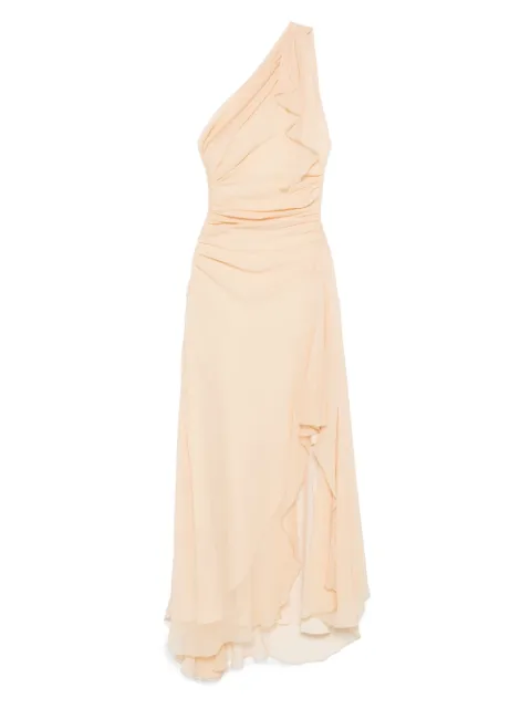 Victoria Beckham ruched maxi dress Yellow 1225WDR006487C